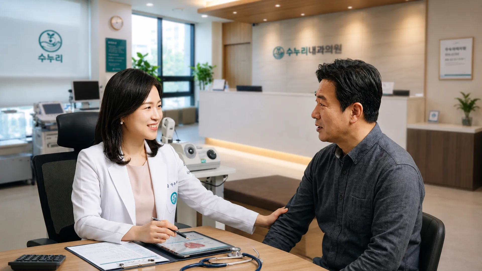 수누리내과의원 메인 비주얼 2